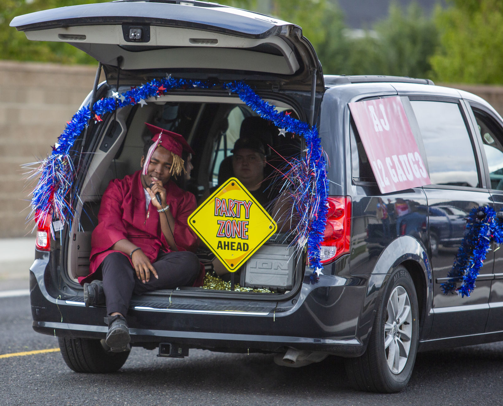 Canyon Ridge seniors honored in graduation parade